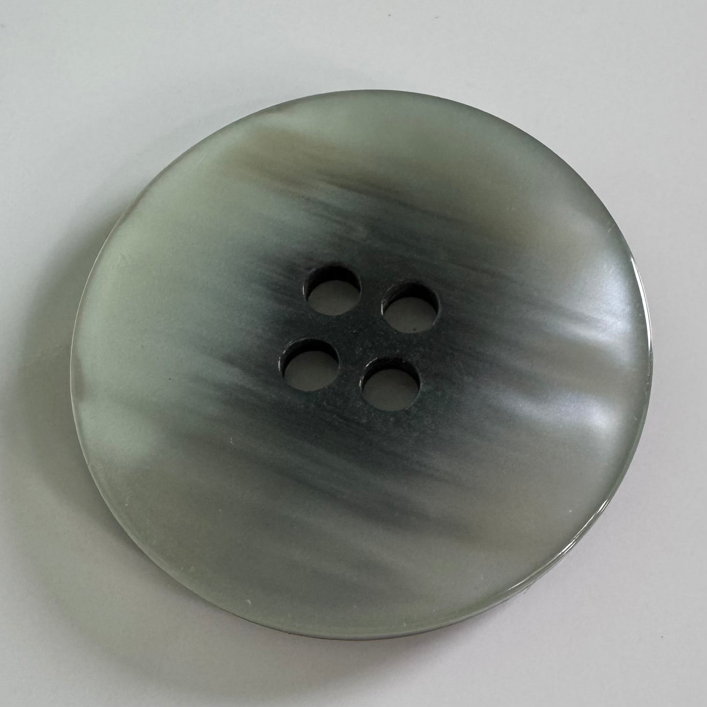 Large Mother of Pearl Effect Button 49mm